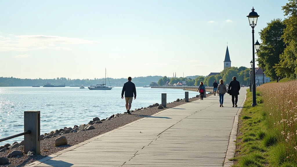 Pärnu ranniku jalutusrajad, erinevad marsruudid, panoraam